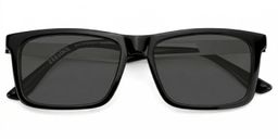 Osvaldo Rectangle Black Glasses1
