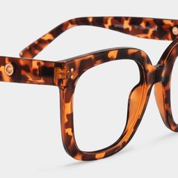 Ebony Square Tortoise Glasses4