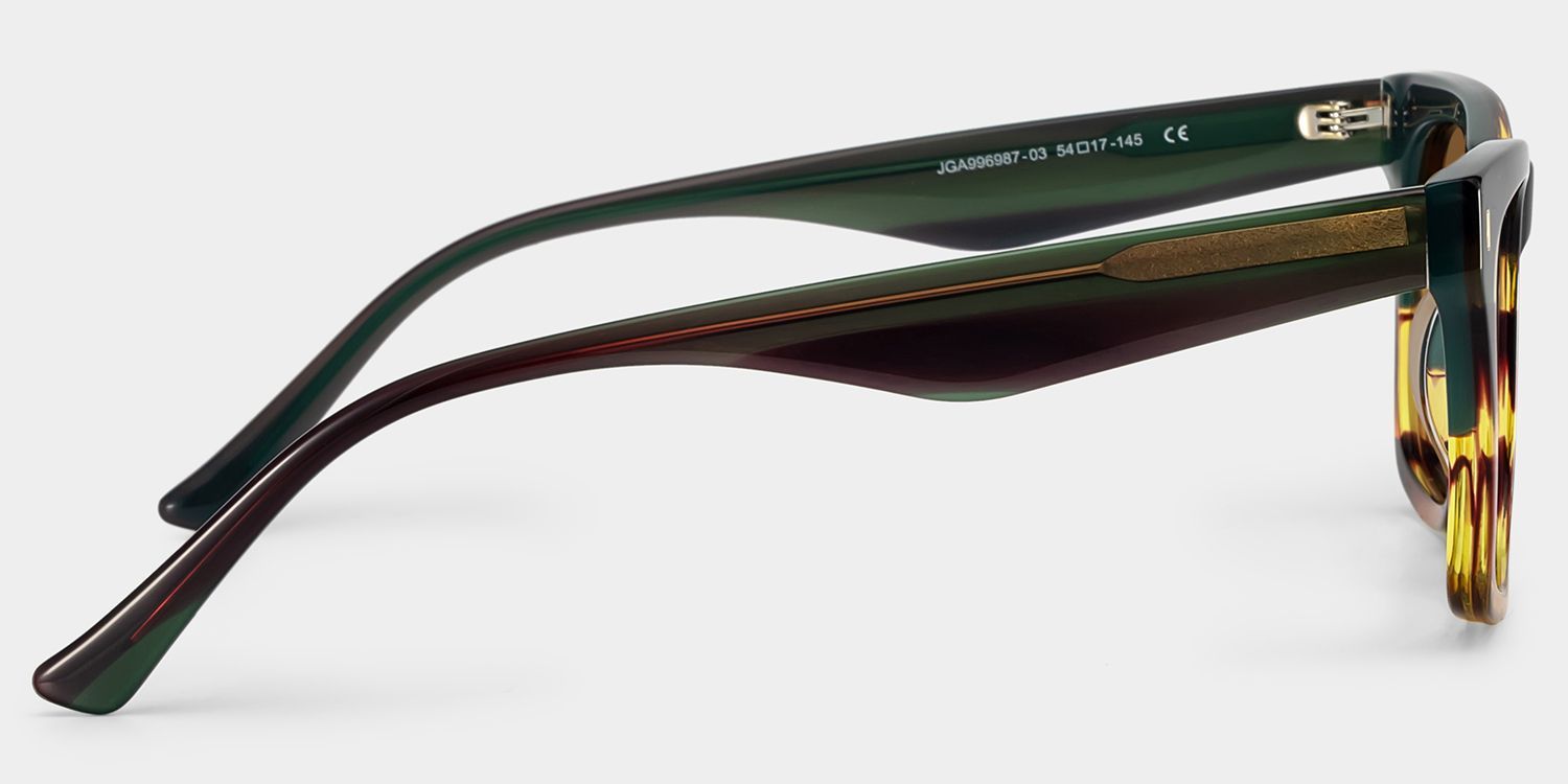 Brookins rectangular tortoise shell glasses Online | ZEELOOL3