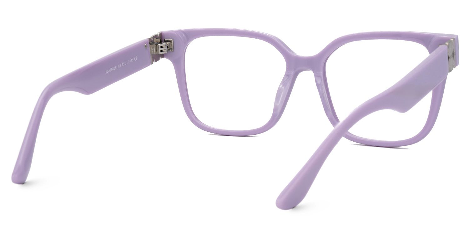 Kerri Wide Cow Print Glasses with Square Frames | ZEELOOL Canada4