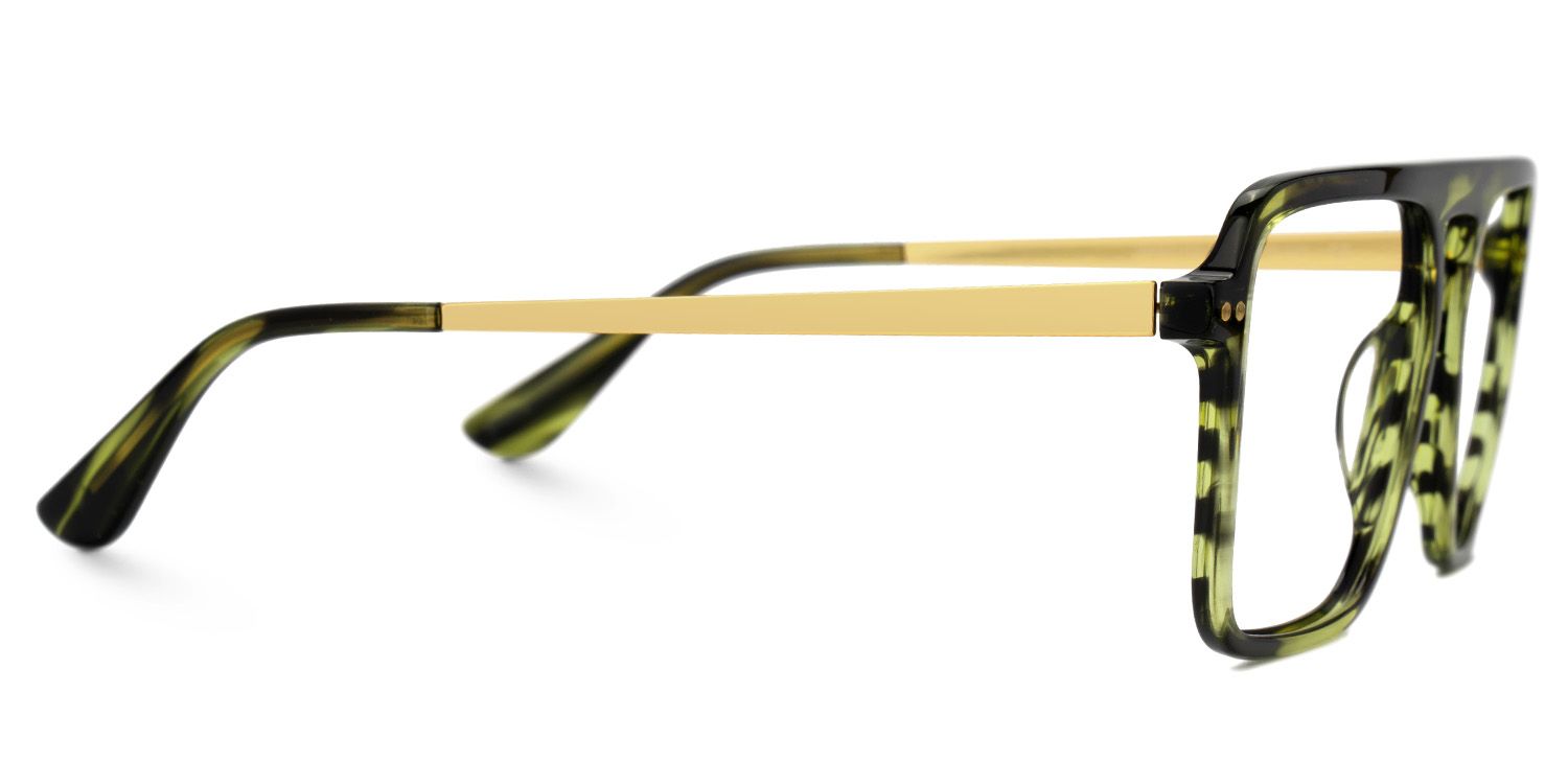 Briannie Green Aviator Prescription Glasses Online | ZEELOOL Canada2