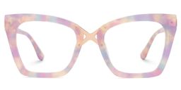 Darlyn Cateye Pink Glasses1