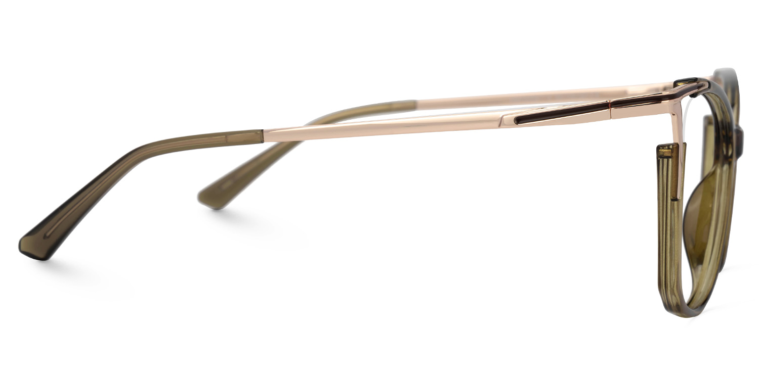 New Tawny Color for Yomary Mixed-Material Eyeglasses  | ZEELOOL Canada2