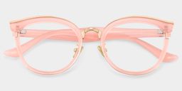 Eleanore Cat Eye Pink Glasses1