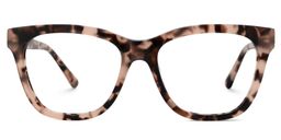 Surita Cateye Pink Tortoise Glasses1
