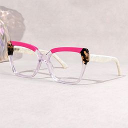 Aidelys Cateye Clear Glasses4