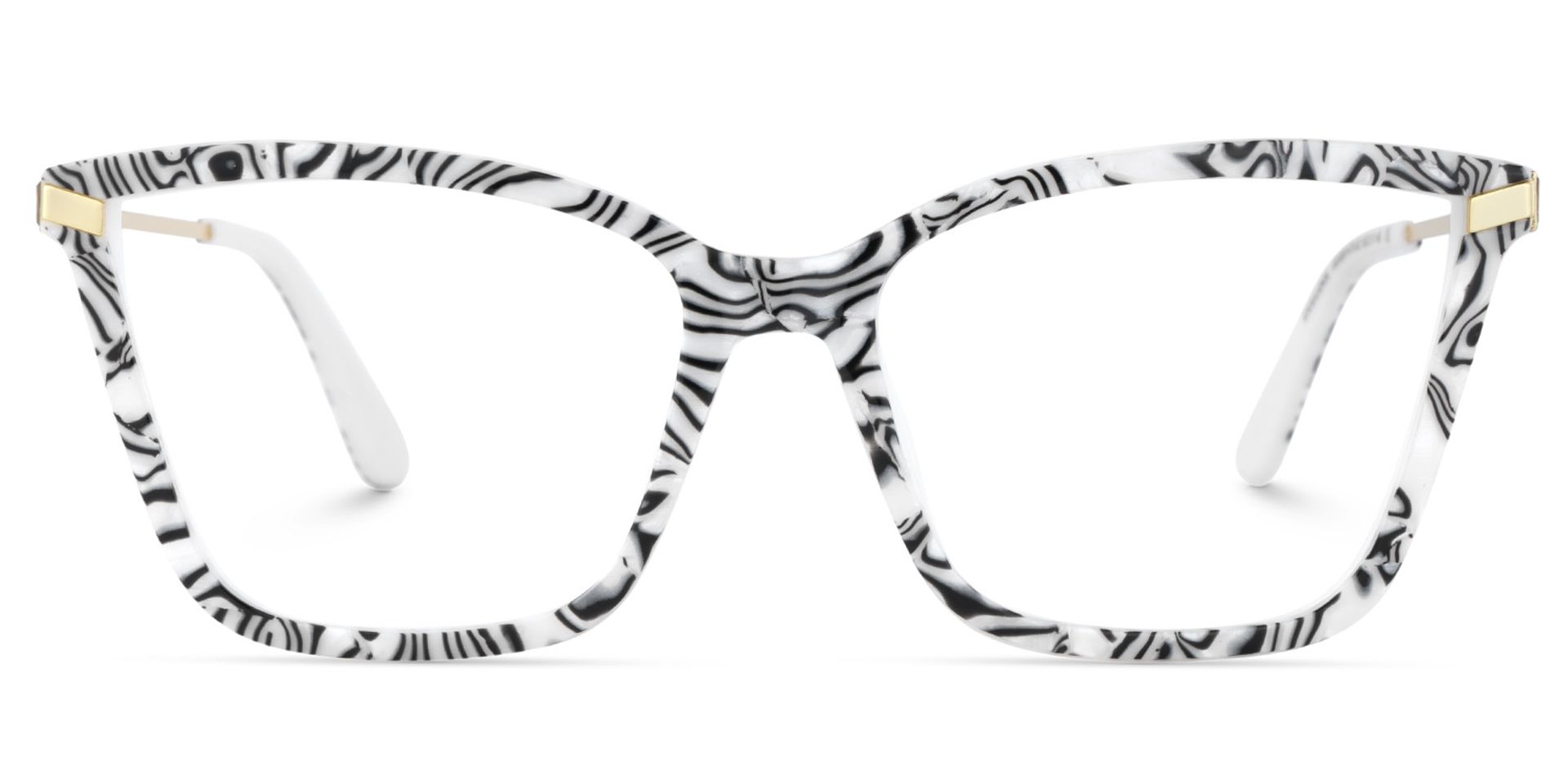 Stephens Cateye with Zebra Glasses Oversized Frames | ZEELOOL Canada1