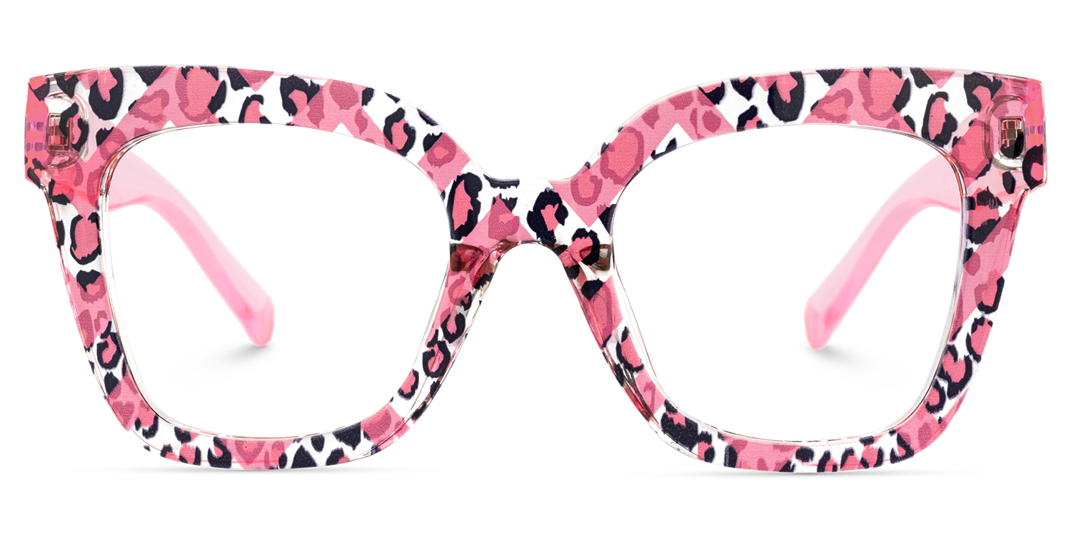 Malcolm Large Havana glasses frames with Transparent Arms | ZEELOOL Canada1