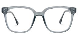 Donnalyn Square Gray Glasses0