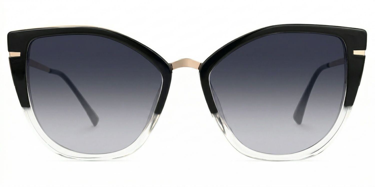 Tabrieah Cat Eye Sunglasses with Mixed Black Frames | ZEELOOL CA0