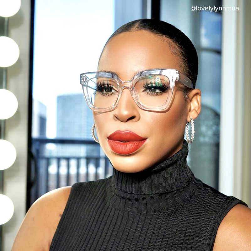 Malcolm Square Clear Glasses