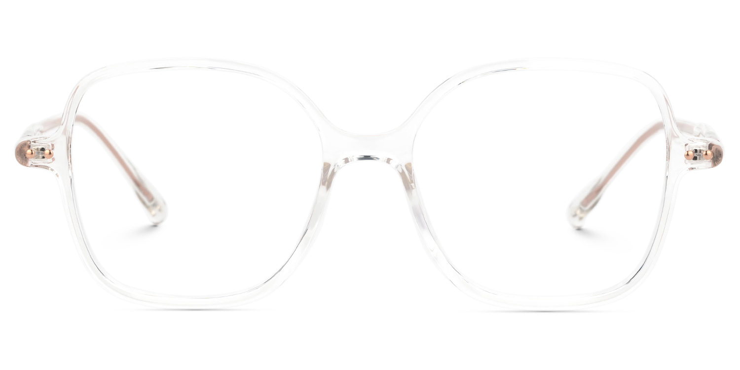 Crystal Lenzie Square Frame Eyeglasses | ZEELOOL Canada0