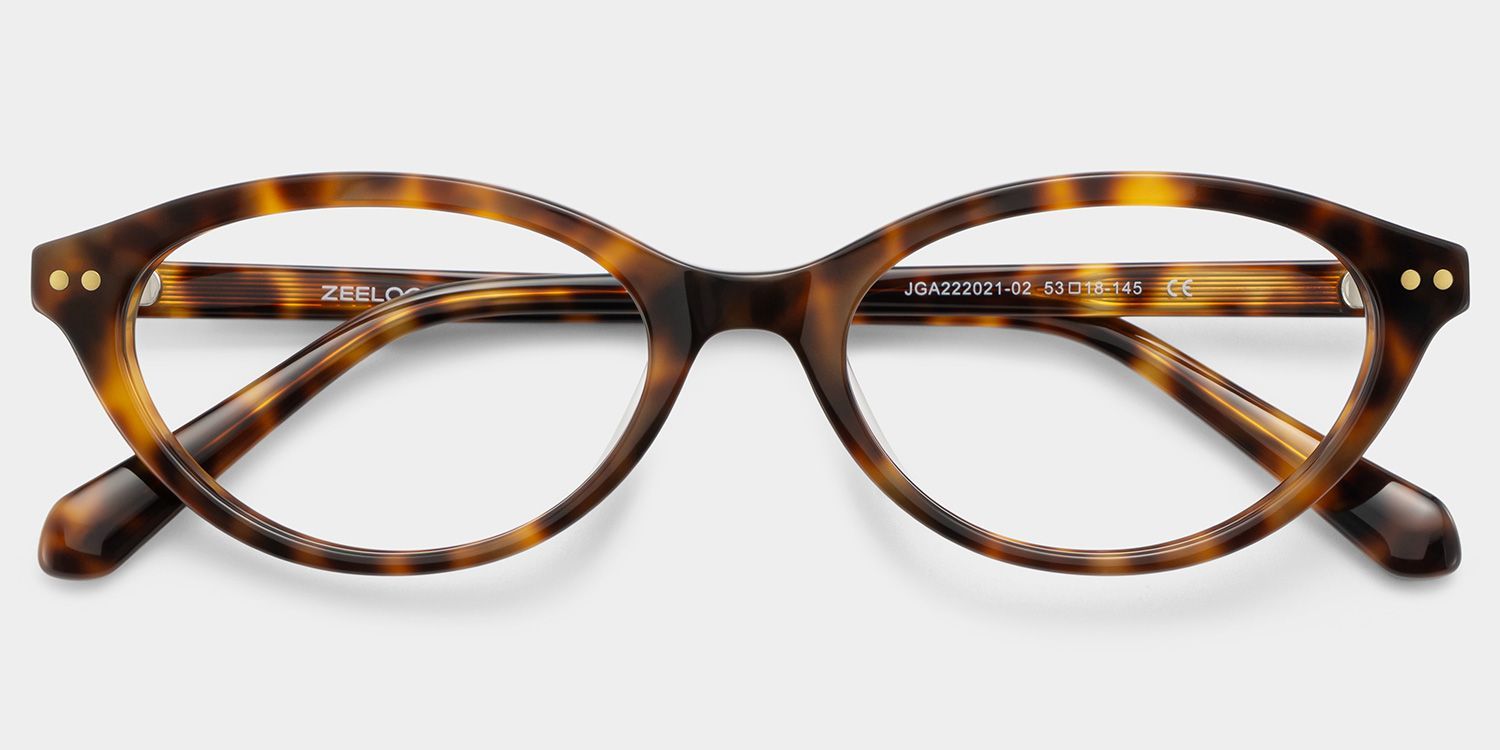 Ashby Tortoise Oval-Frame Glasses | Retro Athleisure1