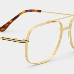 Poppy Gold Aviator Glasses4