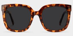 Ebony Square Tortoise Glasses0