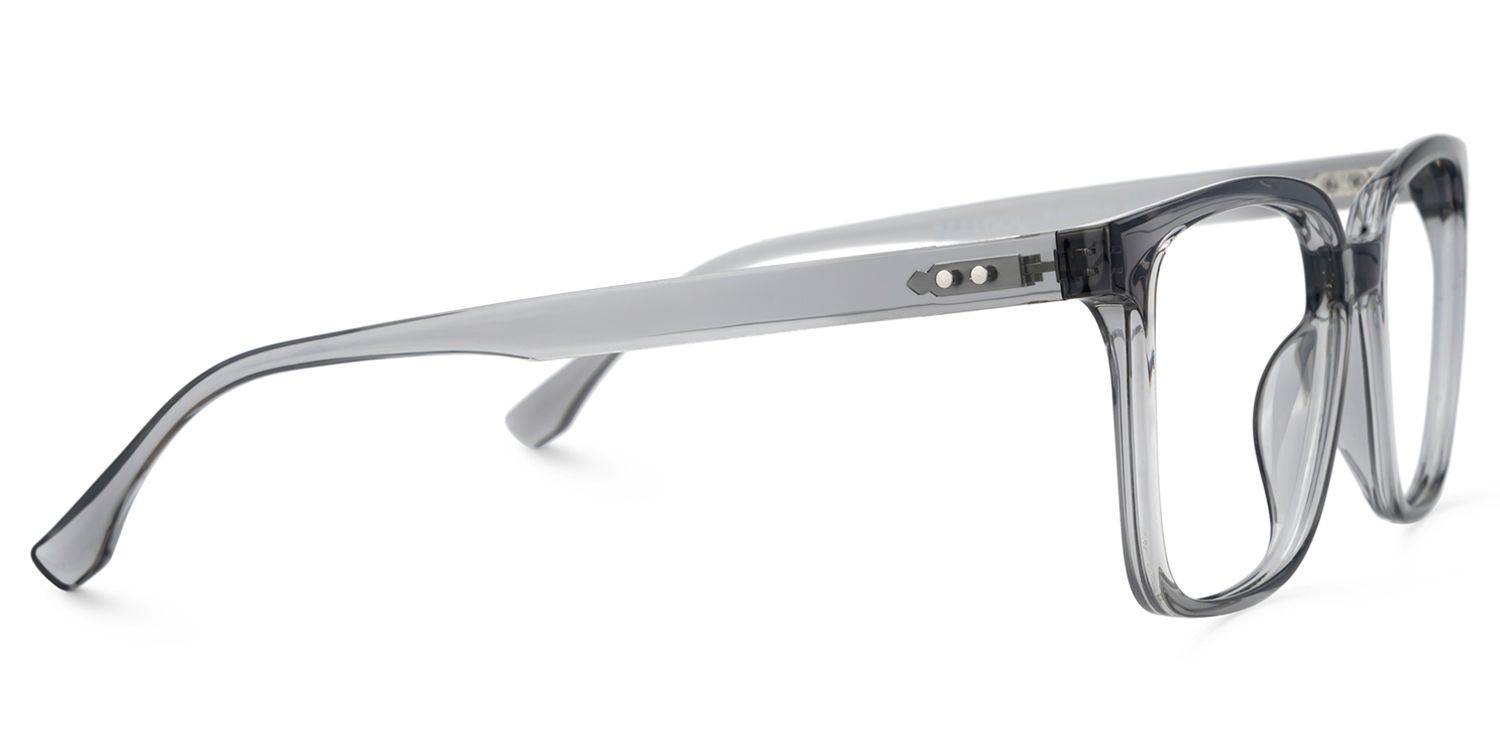 Contreras Square Gray Glasses | ZEELOOL Canada2