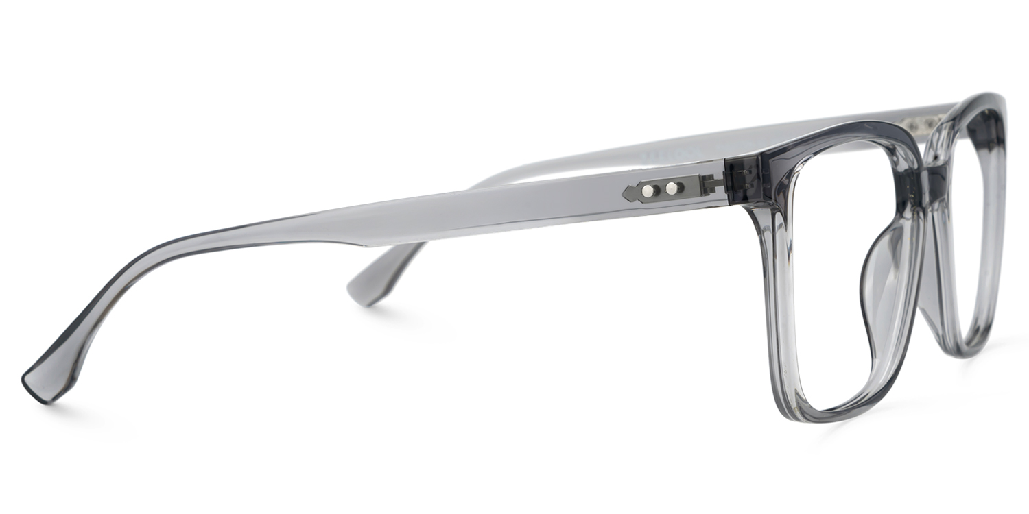 Contreras Square Gray Glasses | ZEELOOL Canada2