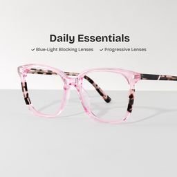 Finnley Square Pink Glasses0