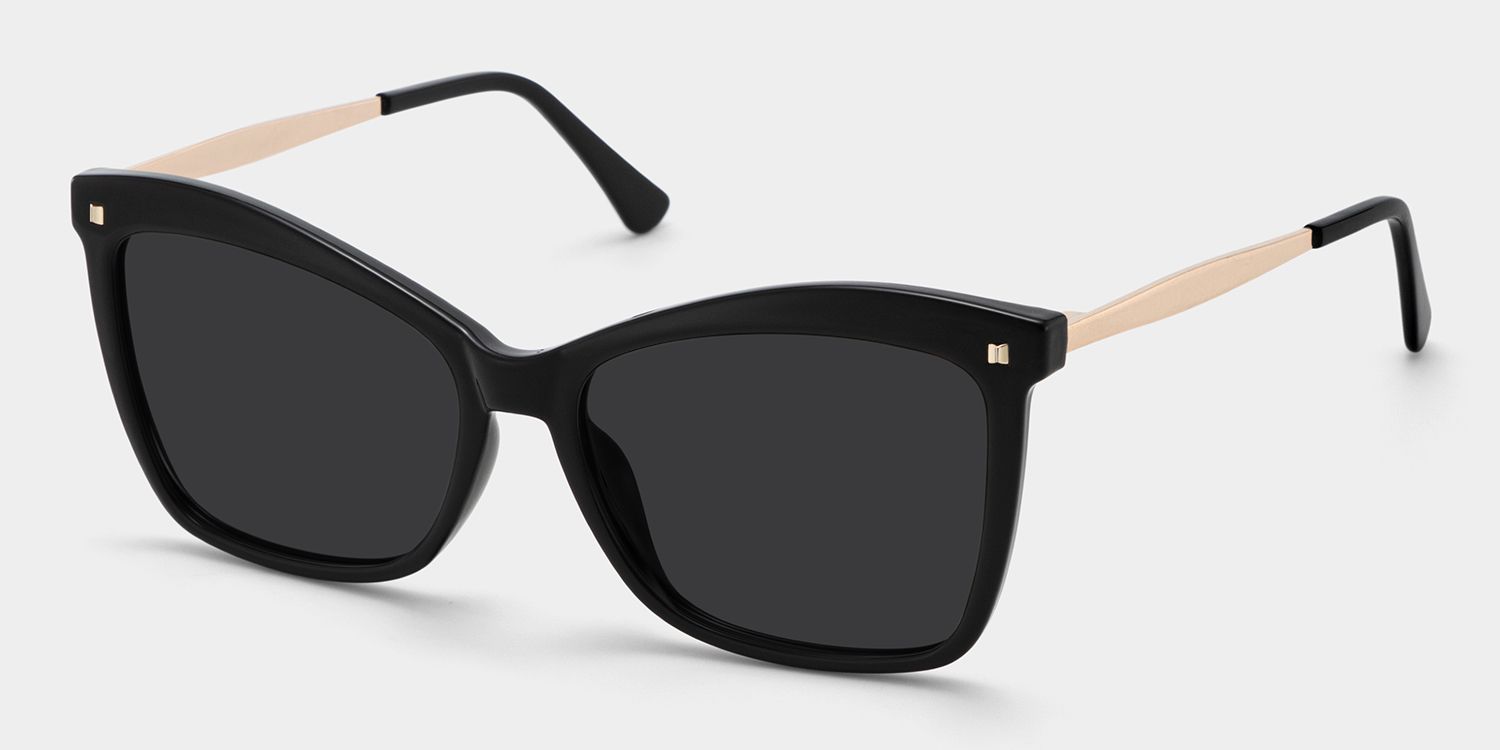 Isaebella Butterfly Black Frame Sunglasses | ZEELOOL Canada2