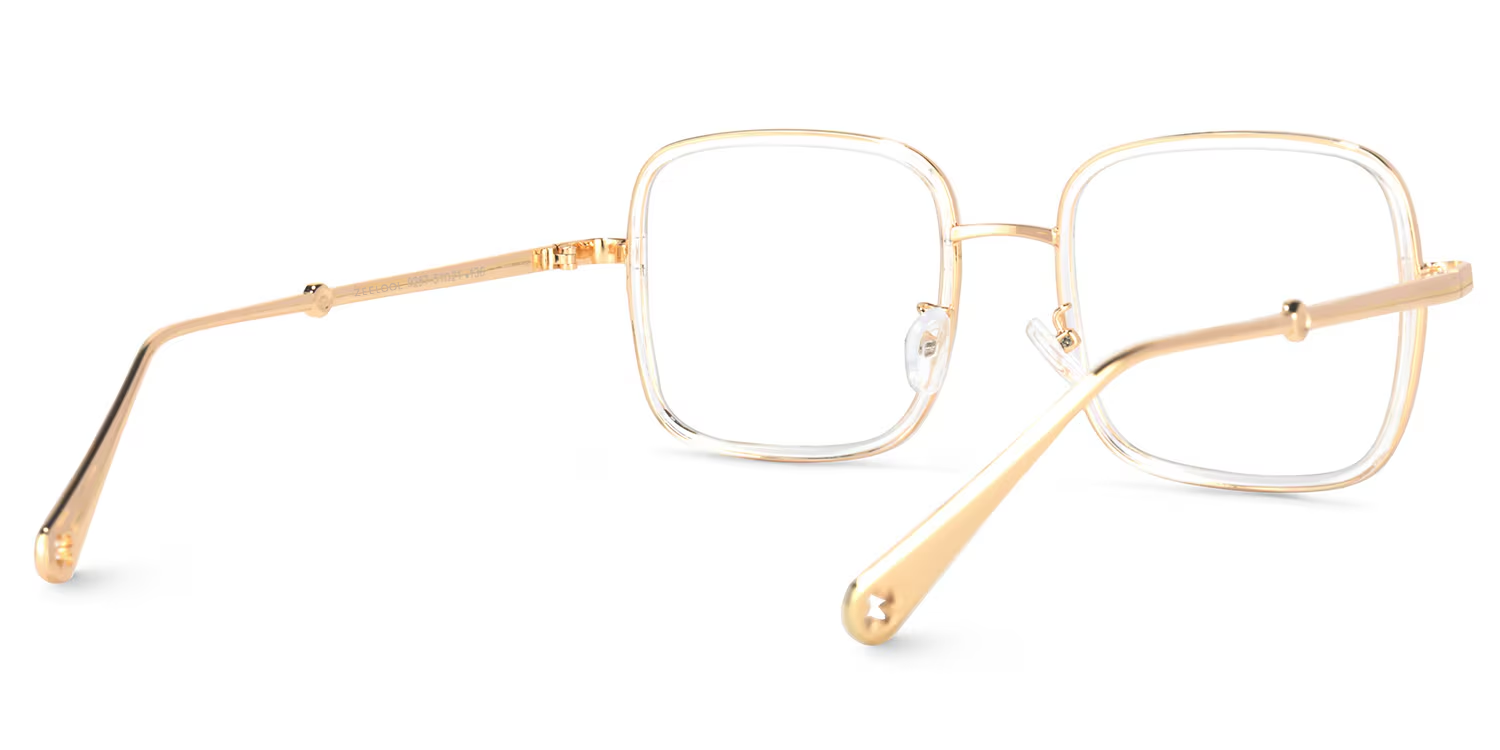 Ozzy Square Clear Glasses | ZEELOOL Canada4