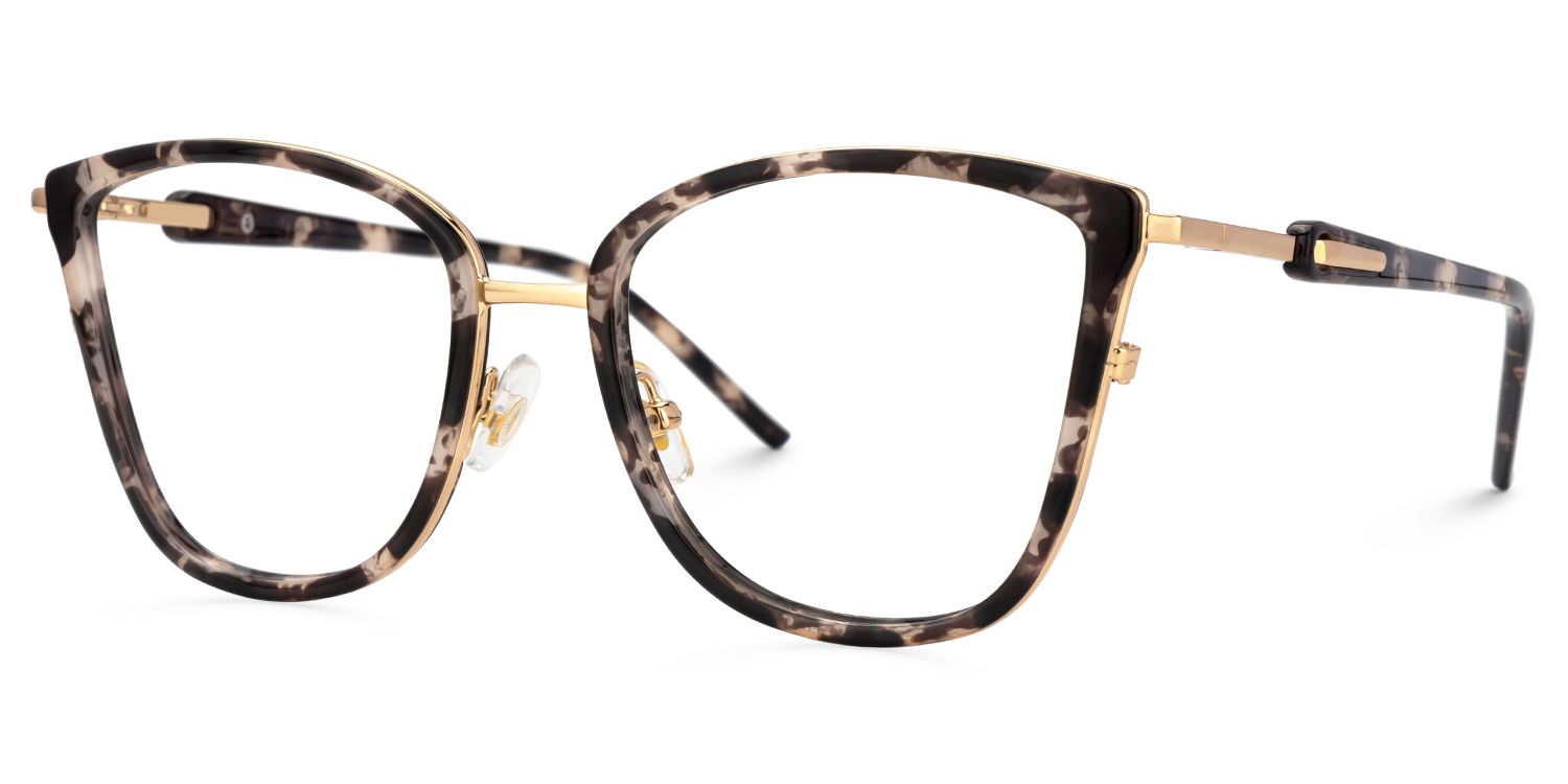 Tortoiseshell Cat Eye Glasses For Women | ZEELOOL Canada1