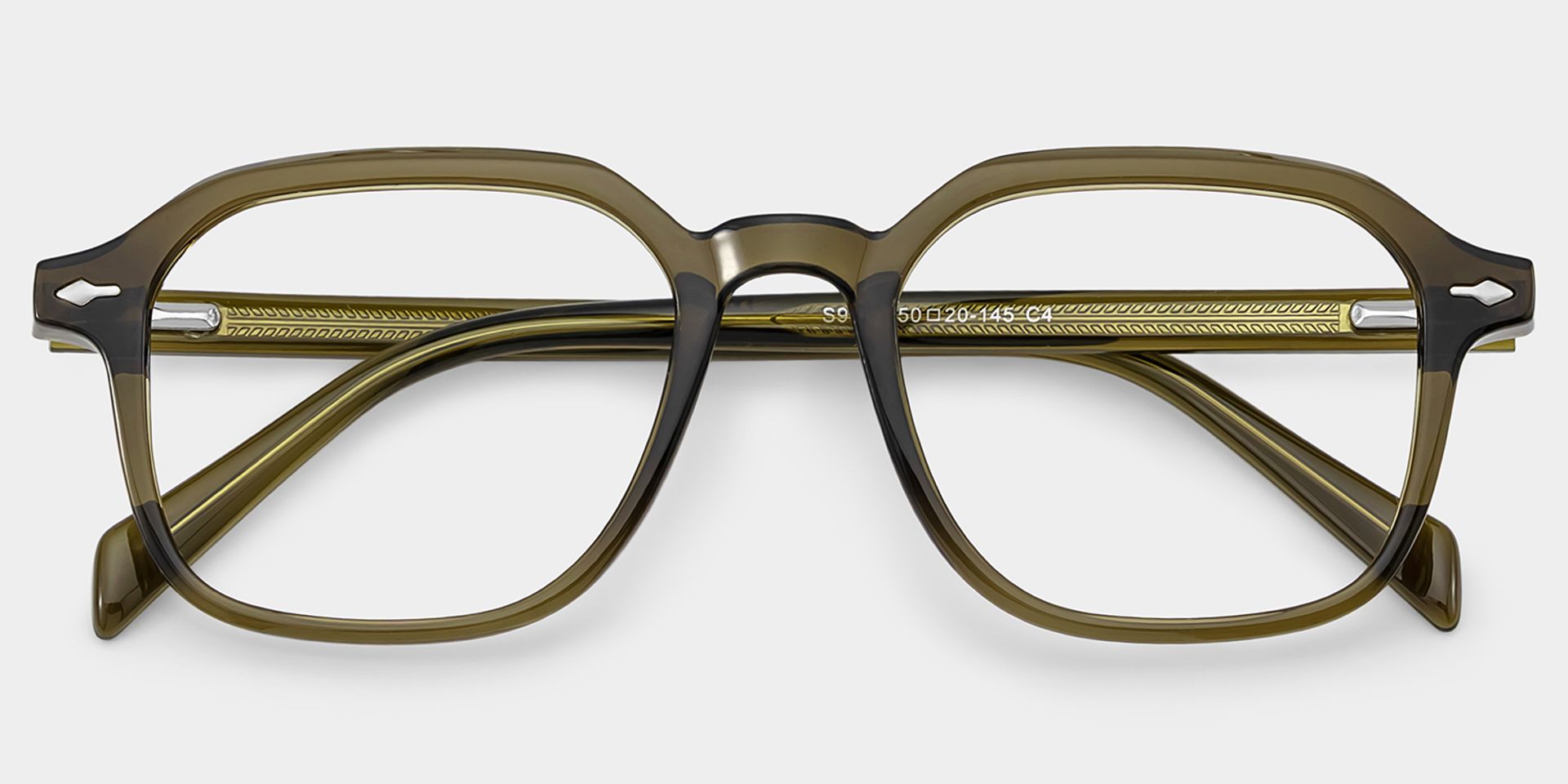 Josh Green Frame Glasses with Rectangle Frame Online | ZEELOOL2