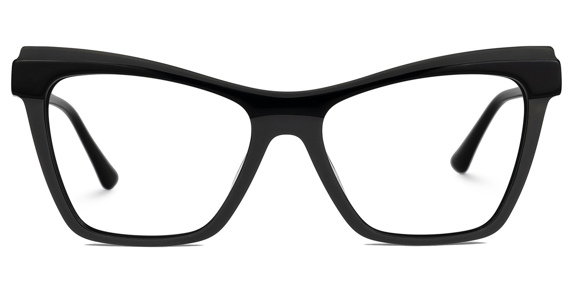 Bouck Cateye Black Glasses0