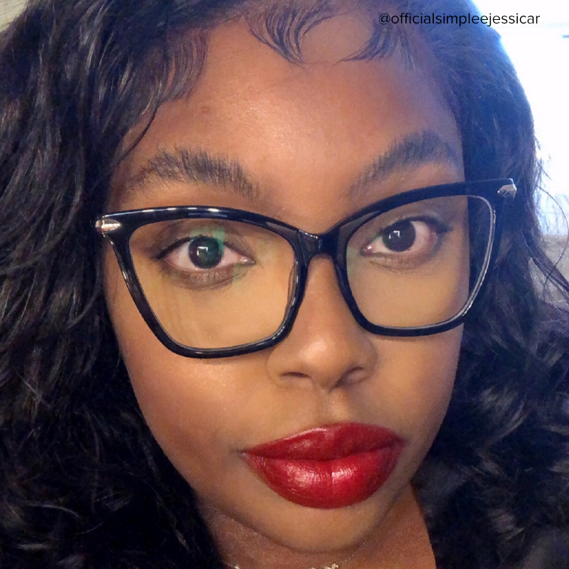 Hilary Butterfly Black Glasses11