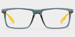 Active Rectangle Blue Yellow Glasses0