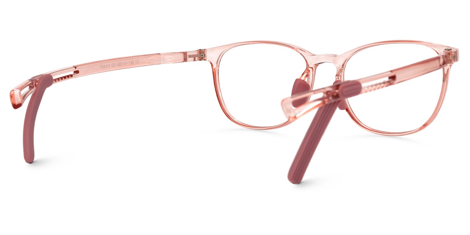 Kids Rectangle Keki Eyeglasees with Cute Style -Zeelool3