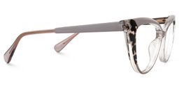 Sawida Cateye Two-Tone Glasses2