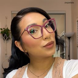 Hilary Butterfly Dark-Red Glasses4