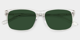 Connie Rectangle Clear Glasses1