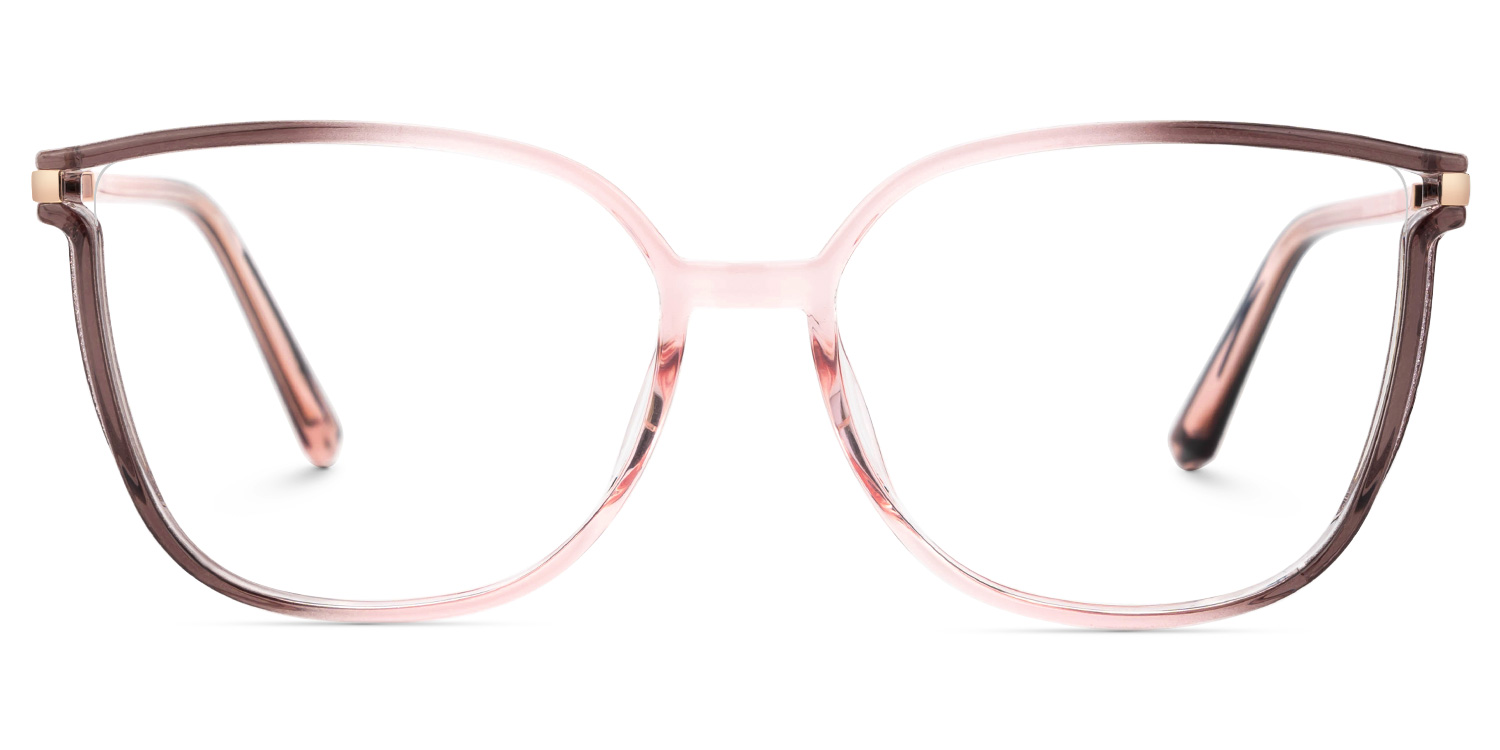 Rodz Square Pink-Tan Glasses