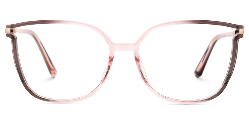 Rodz Pink-Tan Square Glasses