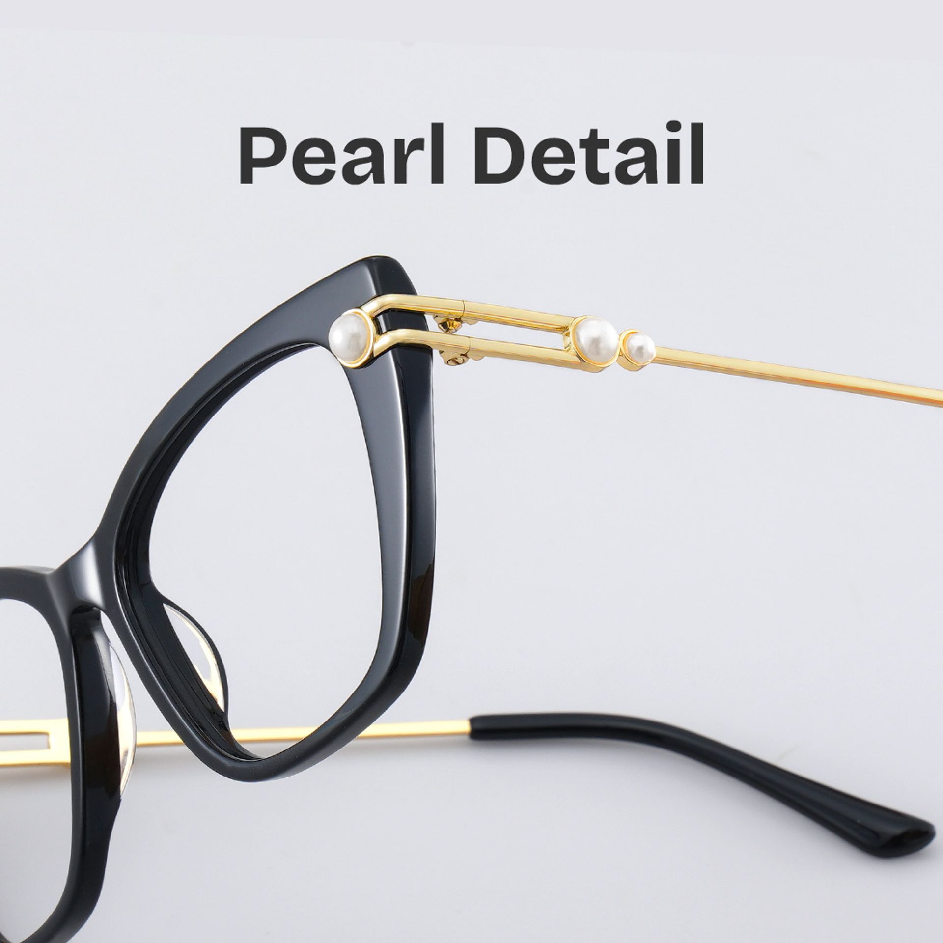 Victor Eyeglasses in Cat eye Black Frame | ZEELOOL Canada1