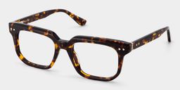 Michael Square Tortoise Glasses3