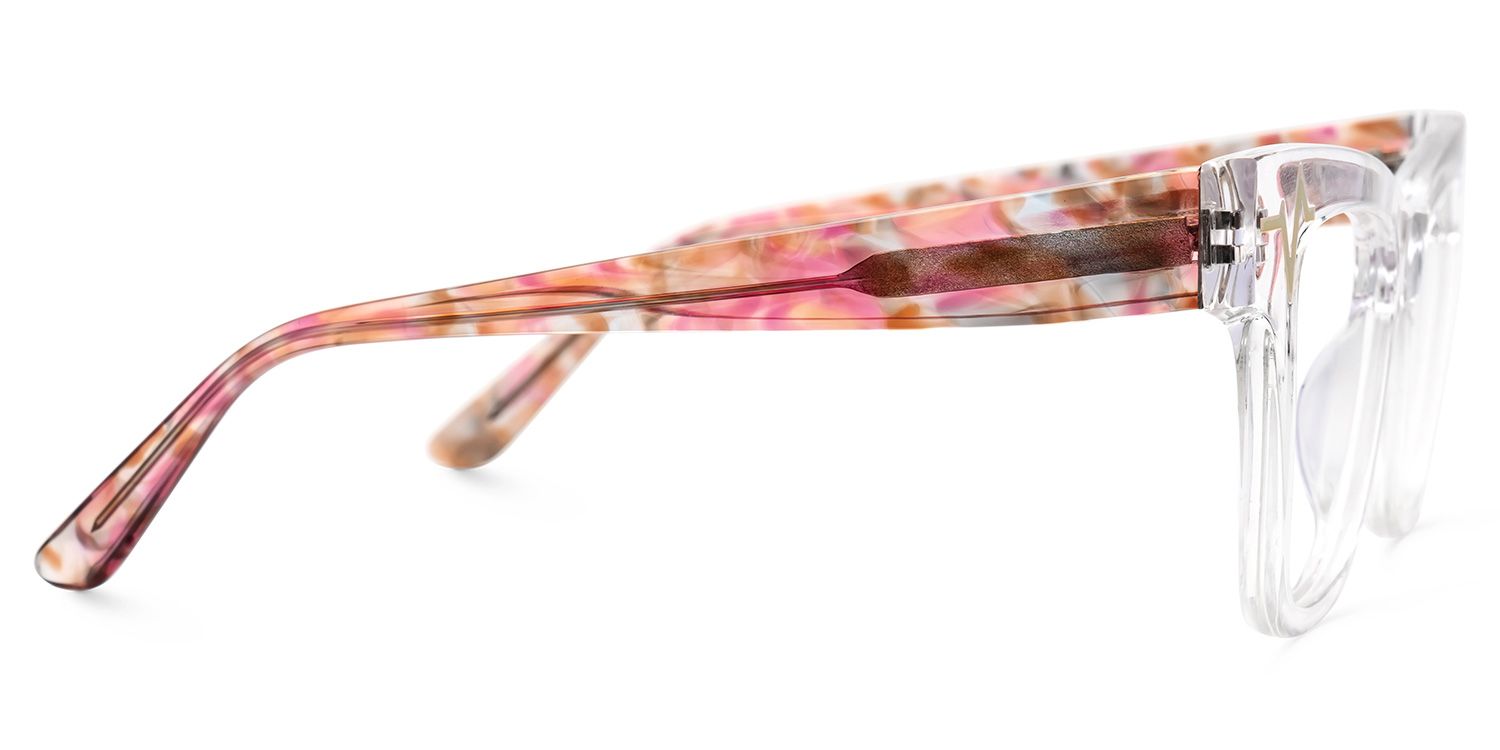 Cara Butterfly Clear Acetate Frames for Women | ZEELOOL Canada2