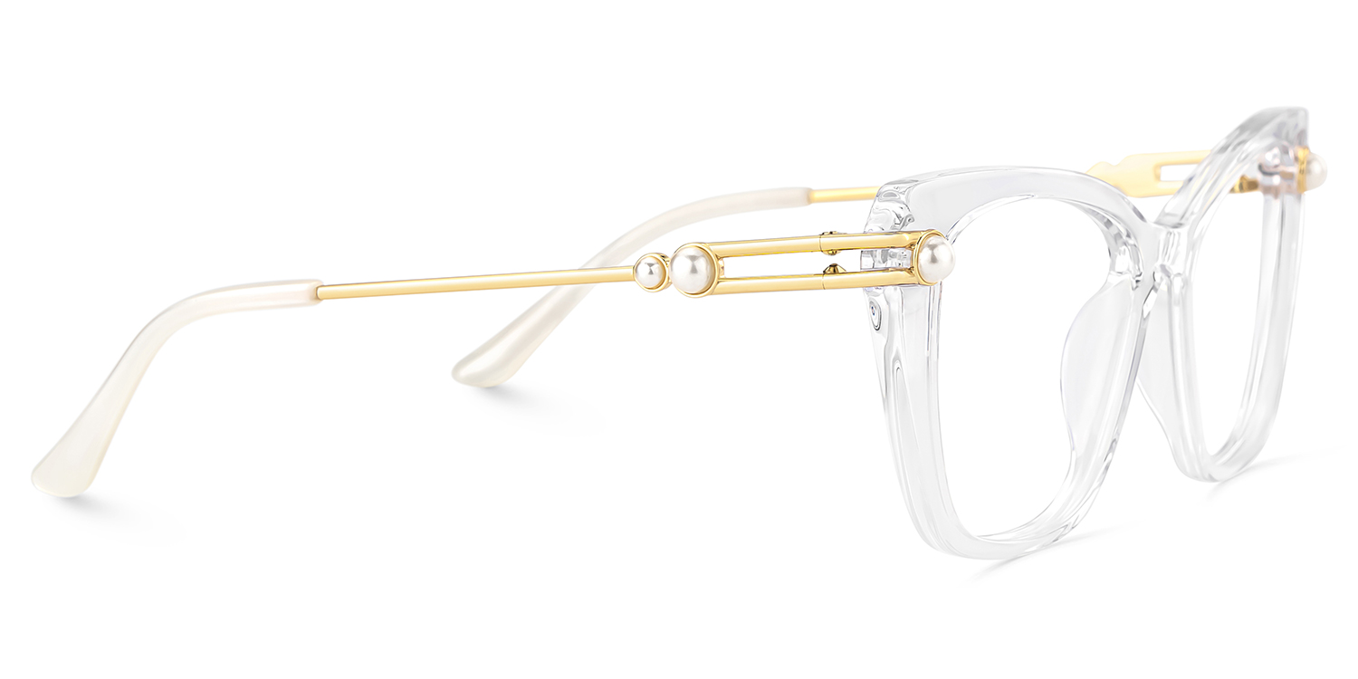Victor Eyeglasses in Cat eye Crystal Frame | ZEELOOL Canada5