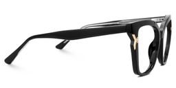 Nunnally Cateye Black Glasses3