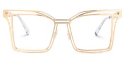 Jacott Square Gold Glasses0