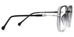Joana Geometric Black-Clear Glasses2