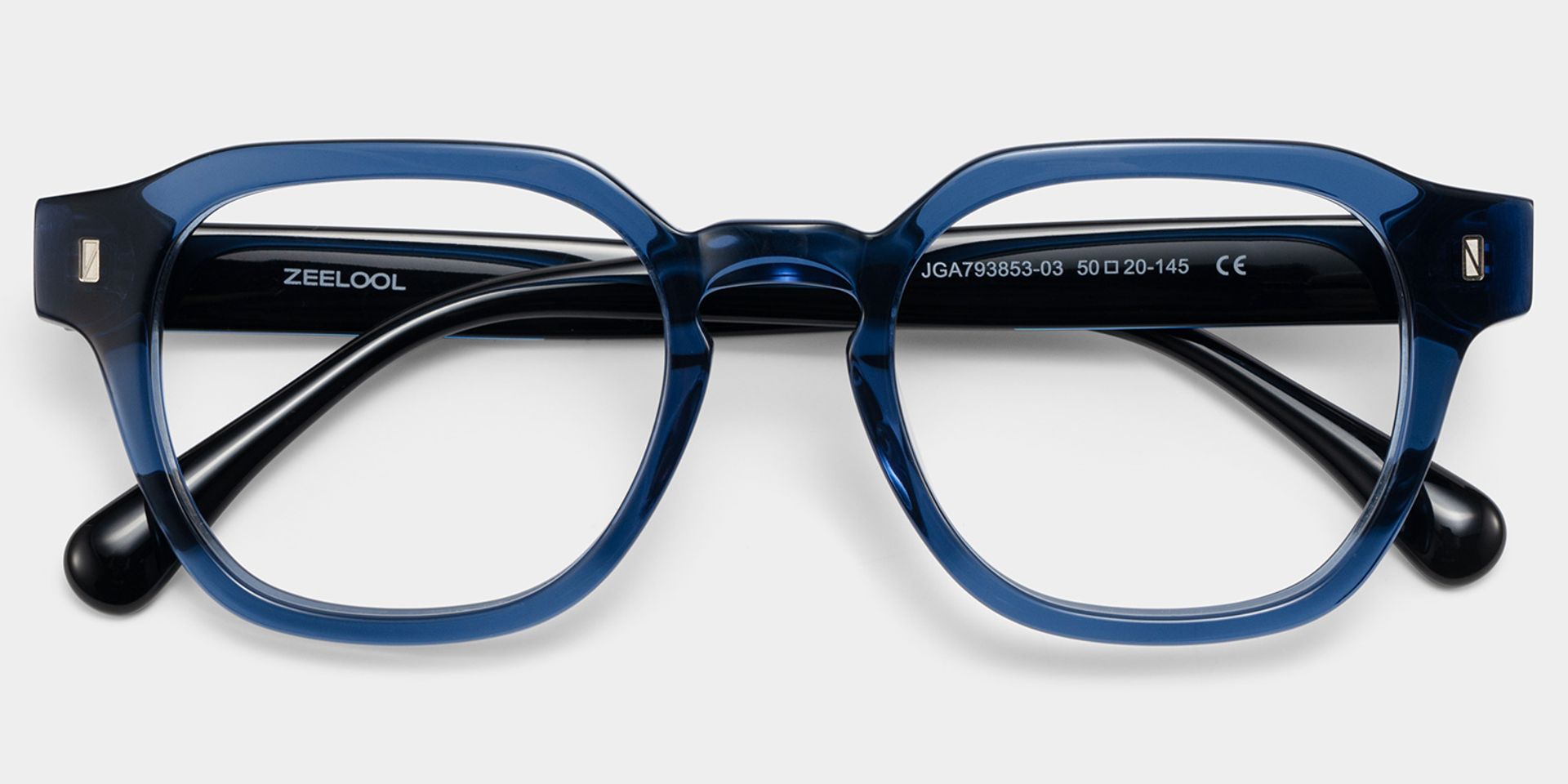 Hope Blue Frame Glasses with Round Frame Online | ZEELOOL2