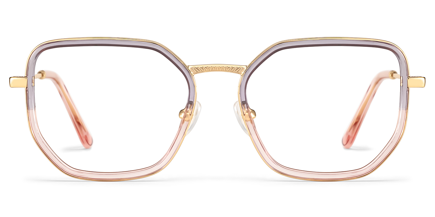 Levi Geometric Grey Pink Glasses1