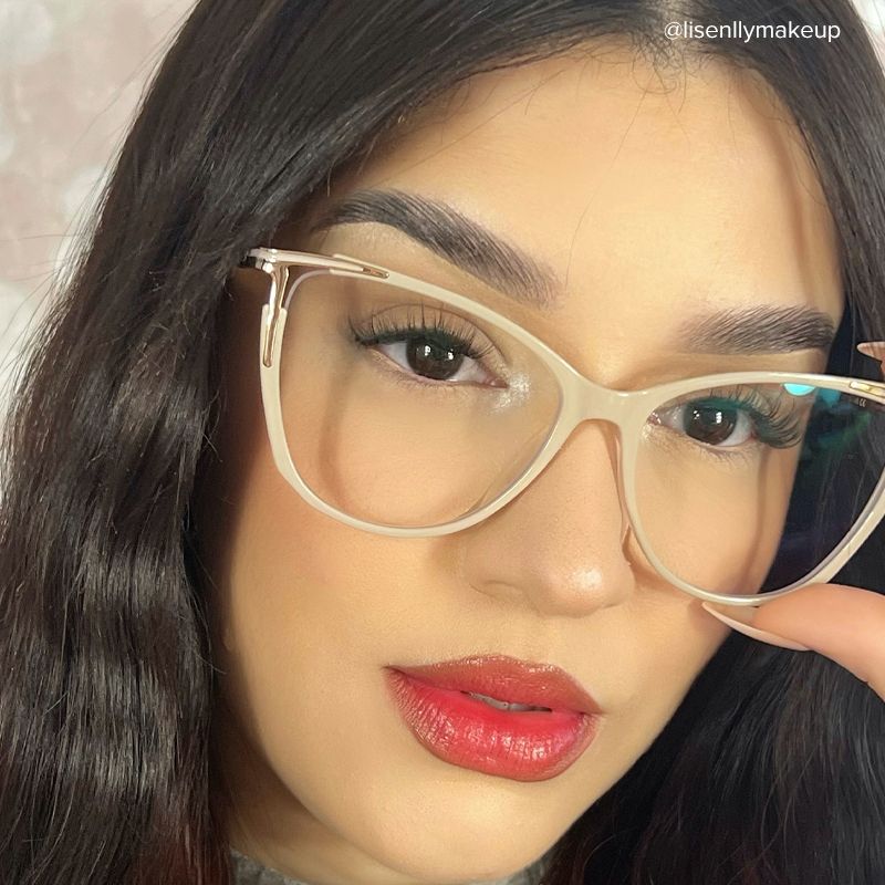 Yomary Cateye Khaki EyeGlasses | ZEELOOL Canada11