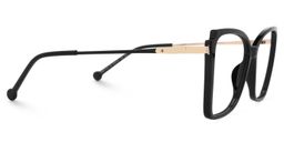 Kristen Cateye Black Glasses2