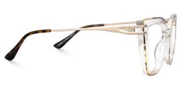 Fillery Cateye Clear Clear Glasses2