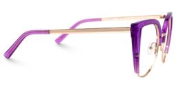 Brewer Cateye Purple Glasses2