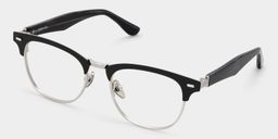 Penelope Browline Silver Glasses3
