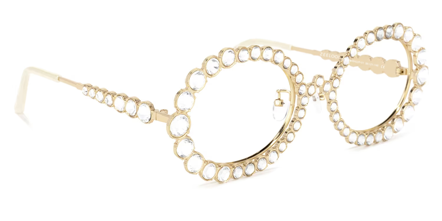 Luheiden Oval Gold Glasses2